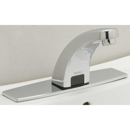 Macfaucets MAC's Touch-Free Faucet with 8 in. Deck Plate FA444-12DL